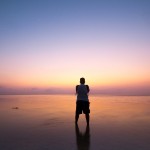 Extraordinary tropical sunsets of Bali